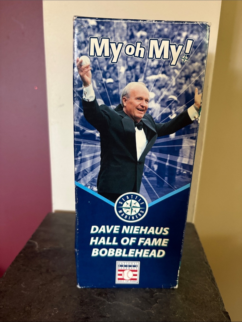 Dave Niehaus Hall of Fame Bobblehead - Navy Blue